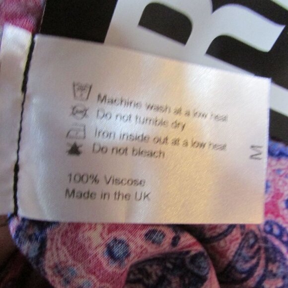 RP4LF Women's Medium Sleeveless Printed Keyhole Tank Top - Picture 3 of 6